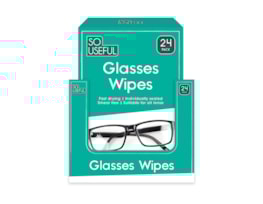 Wholesale Glasses Lens Wipes 24pk CDU