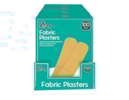 Wholesale Fabric Plasters 100pk CDU