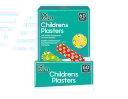Wholesale Children's Plasters 60pk CDU Wholesale Children's Plasters 60pk CDU