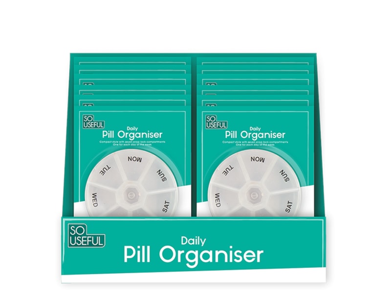 Wholesale Weekly Pill Organiser CDU Wholesale Weekly Pill Organiser CDU