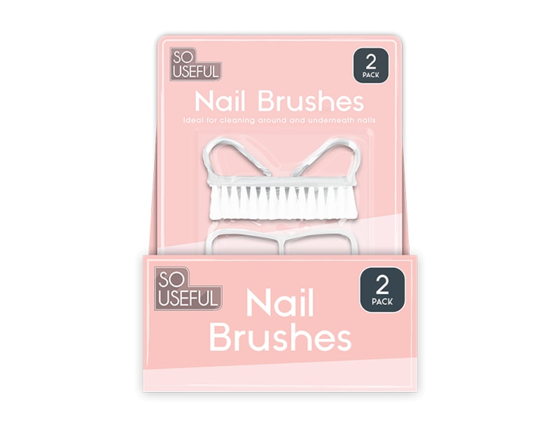 Wholesale Nail Brush 2pk CDU Wholesale Nail Brush 2pk CDU