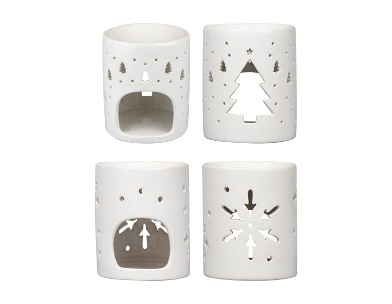 Wholesale Christmas Ceramic Wax Burner 11.5cm Wholesale Christmas Ceramic Wax Burner 11.5cm