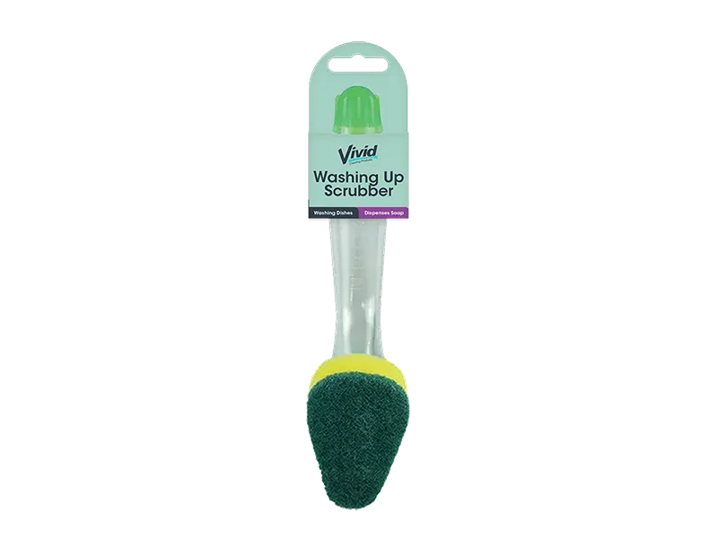 Wholesale Soap Dispensing Washing Up Scrubber