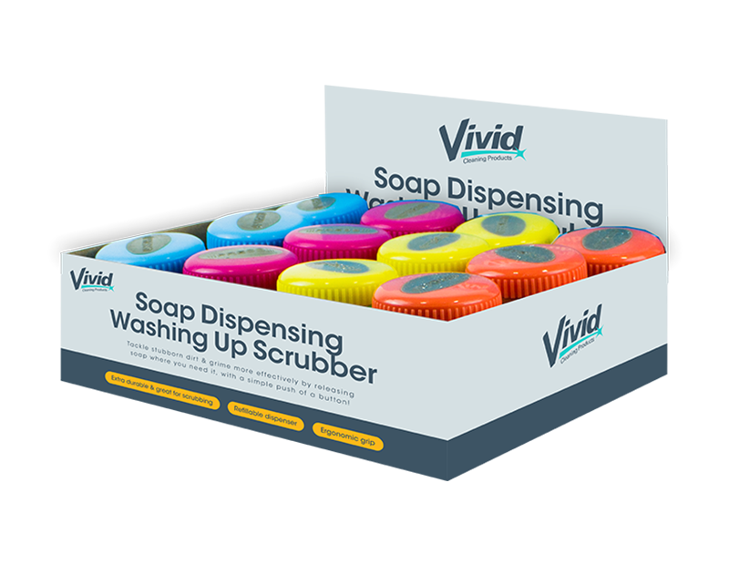 Wholesale Soap Dispensing Washing Up Scrubbers