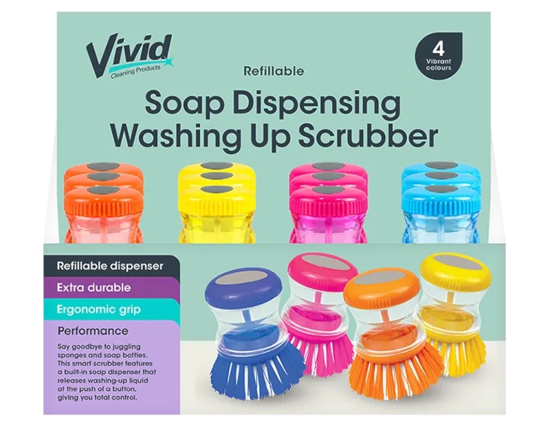 Wholesale Soap Dispensing Washing Up Scrubbers Wholesale Soap Dispensing Washing Up Scrubbers