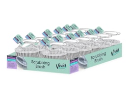 Wholesale Clear Scrubbing Brush CDU Wholesale Clear Scrubbing Brush CDU
