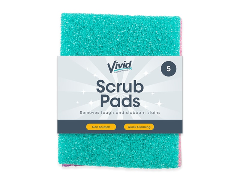 Wholesale Scrub Pads 5pk Wholesale Scrub Pads 5pk