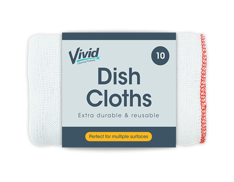 Wholesale Dish Cloths 10pk