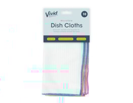 Wholesale Microfibre Dish Cloths 10pk | Gem imports Ltd Wholesale Microfibre Dish Cloths 10pk | Gem imports Ltd