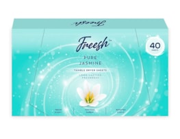 Wholesale Jasmine Tumble Dryer Sheets 40pk