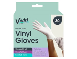 Wholesale Vinyl Gloves 30pk Wholesale Vinyl Gloves 30pk
