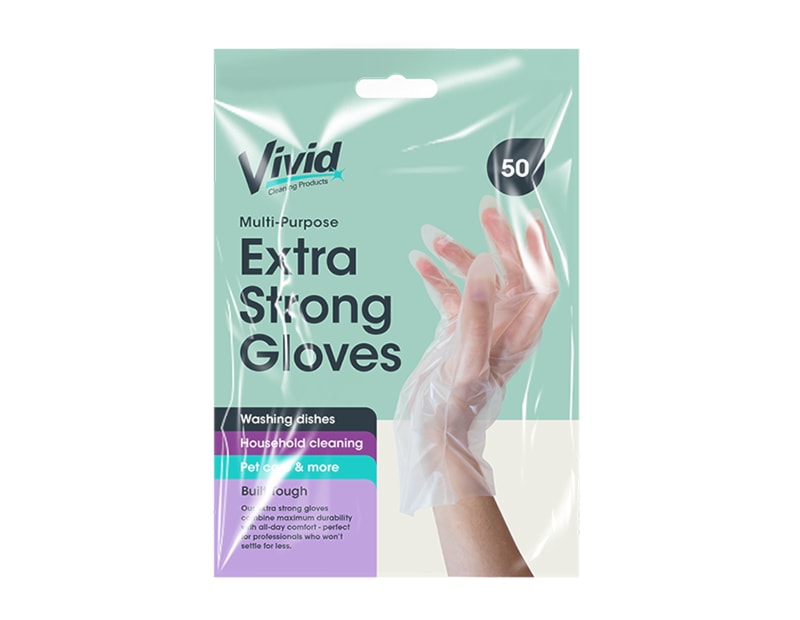Wholesale Multipurpose Extra Strong Gloves 50pk Wholesale Multipurpose Extra Strong Gloves 50pk