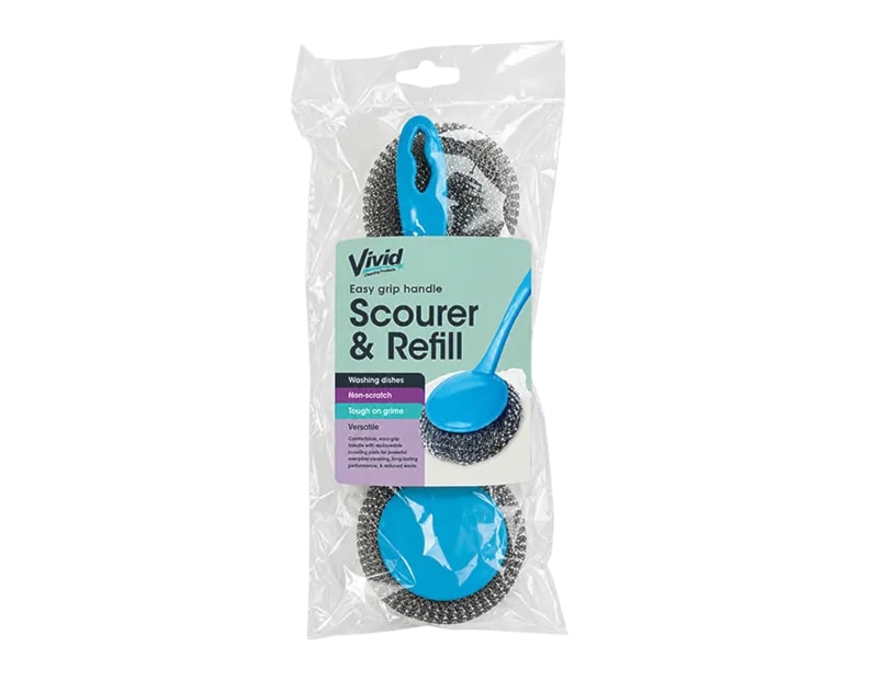 Wholesale Non Scratch Plastic Scourer & Refill Wholesale Non Scratch Plastic Scourer & Refill