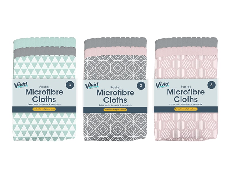 Wholesale Pastel Microfibre Cloths Wholesale Pastel Microfibre Cloths