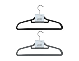 Wholesale Flocked Non-Slip Hangers 10pk Wholesale Flocked Non-Slip Hangers 10pk