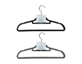 Wholesale Flocked Non-Slip Hangers 10pk Wholesale Flocked Non-Slip Hangers 10pk