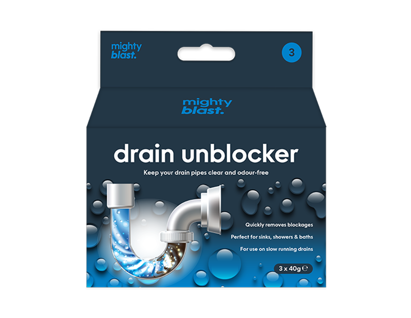 Drain Unblocker 3pk Drain Unblocker 3pk