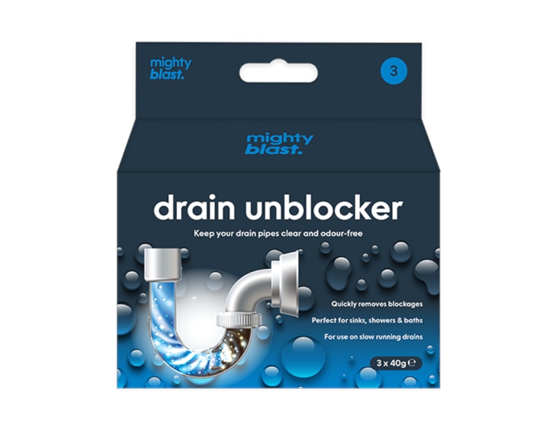 Drain Unblocker 3pk Drain Unblocker 3pk