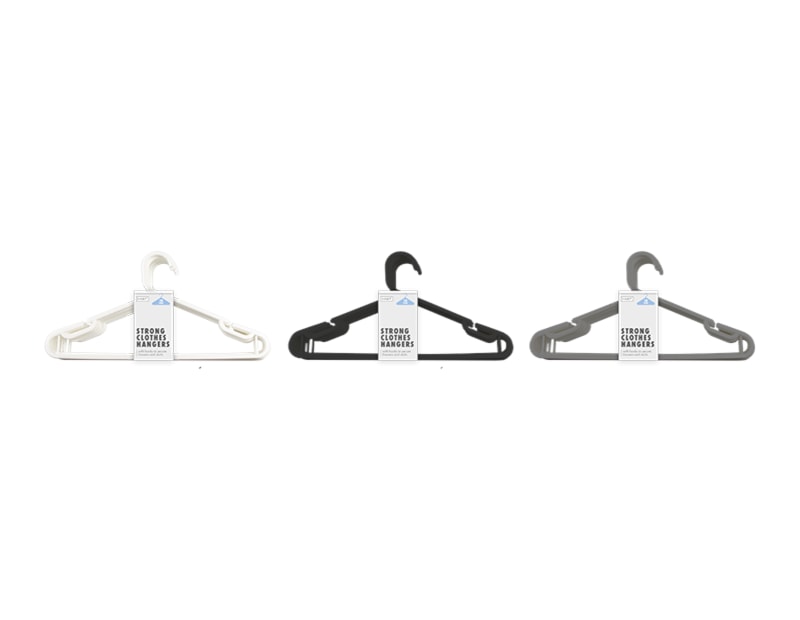 Wholesale Strong Clothes Hangers 10pk - Gem imports Wholesale Strong Clothes Hangers 10pk - Gem imports
