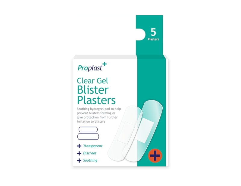 Wholesale Clear Gel Blister Plasters 5pk | Gem importers Wholesale Clear Gel Blister Plasters 5pk | Gem importers