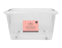 Wholesale Clip Lid Storage Box With Wheels 60L Wholesale Clip Lid Storage Box With Wheels 60L