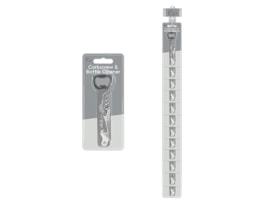 Wholesale Corkscrew & Bottle Opener With Clip Strip Wholesale Corkscrew & Bottle Opener With Clip Strip