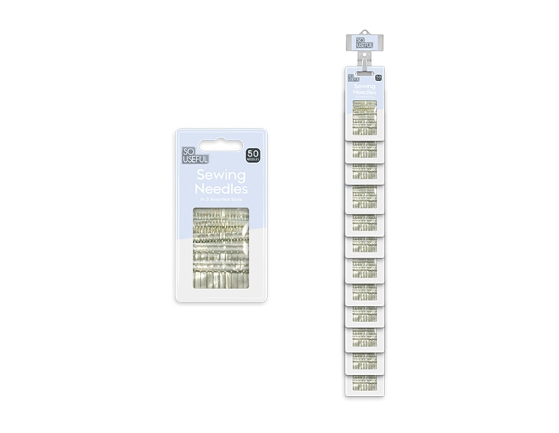 Wholesale Sewing Needles 50pk With Clip Strip Wholesale Sewing Needles 50pk With Clip Strip