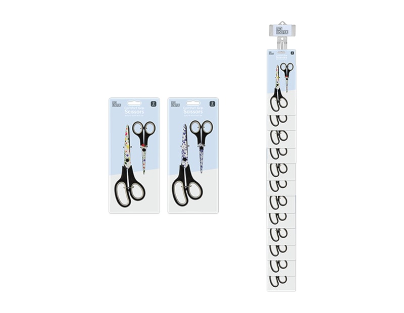 Wholesale Floral Scissors 2pk With Clip Strip Wholesale Floral Scissors 2pk With Clip Strip