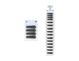 Wholesale Black Door Stops 4pk With Clip Strip Wholesale Black Door Stops 4pk With Clip Strip