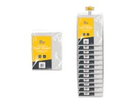 Wholesale Dust Sheet 1.8m x 1.5m With Clip Strip Wholesale Dust Sheet 1.8m x 1.5m With Clip Strip