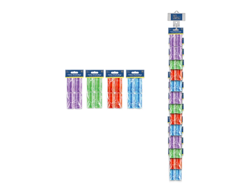 Wholesale Dog Poo Bags 60pk With Clip Strip Wholesale Dog Poo Bags 60pk With Clip Strip