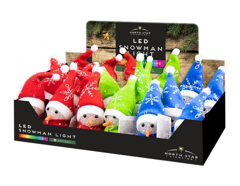 Wholesale Colour Changing Snowmen | Bulk Buy Christmas Ornaments Wholesale Colour Changing Snowmen | Bulk Buy Christmas Ornaments