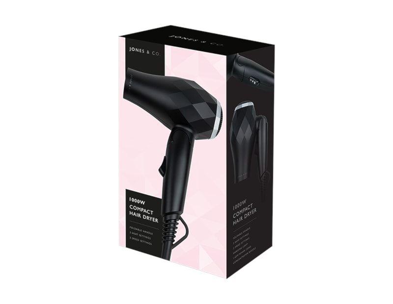 Wholesale Compact Hair Dryer 1000W Wholesale Compact Hair Dryer 1000W