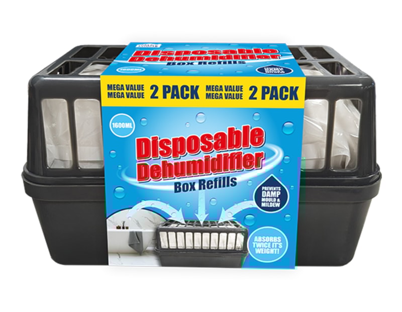 Wholesale Dehumidifier Box Refills 1200g 2PK Wholesale Dehumidifier Box Refills 1200g 2PK
