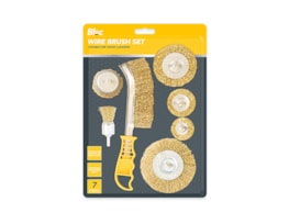 Wholesale Wire Brush Set 7PK Wholesale Wire Brush Set 7PK