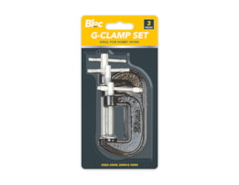 Wholesale G Clamp Set 3PK Wholesale G Clamp Set 3PK