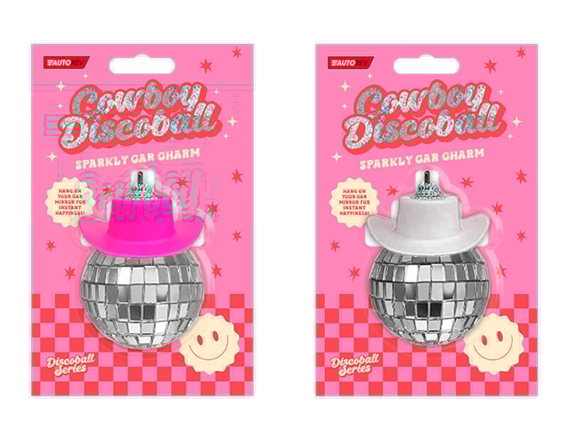 Wholesale Cowboy Disco Ball Car Charm Wholesale Cowboy Disco Ball Car Charm