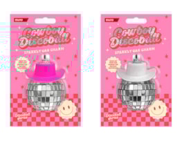 Wholesale Cowboy Disco Ball Car Charm