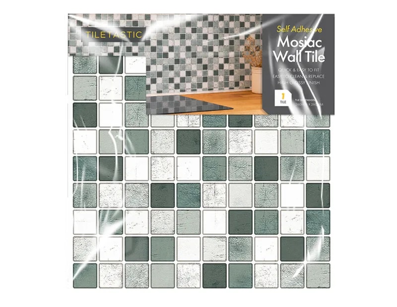 Wholesale Green Mosaic Wall Tile Sticker Wholesale Green Mosaic Wall Tile Sticker