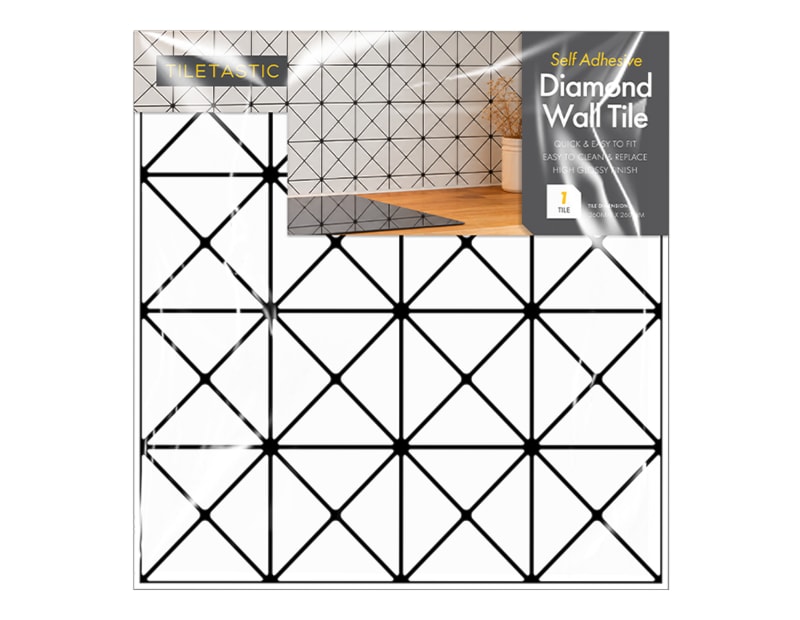 Wholesale White Diamond Wall Tile Stickers Wholesale White Diamond Wall Tile Stickers