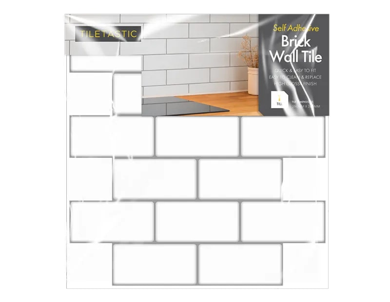 Wholesale White Brick Wall Tile Sticker Wholesale White Brick Wall Tile Sticker