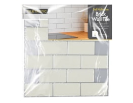 Wholesale White Brick Wall Tile Sticker