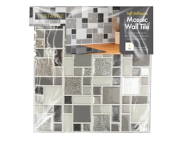 Wholesale Grey Glitter Mosaic Wall Tile Stickers