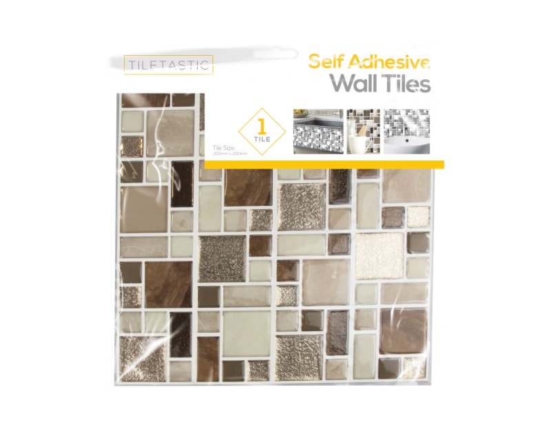 Wholesale Brown Glitter Mosaic Wall Tile Stickers Wholesale Brown Glitter Mosaic Wall Tile Stickers