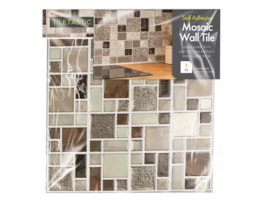 Wholesale Brown Glitter Mosaic Wall Tile Stickers