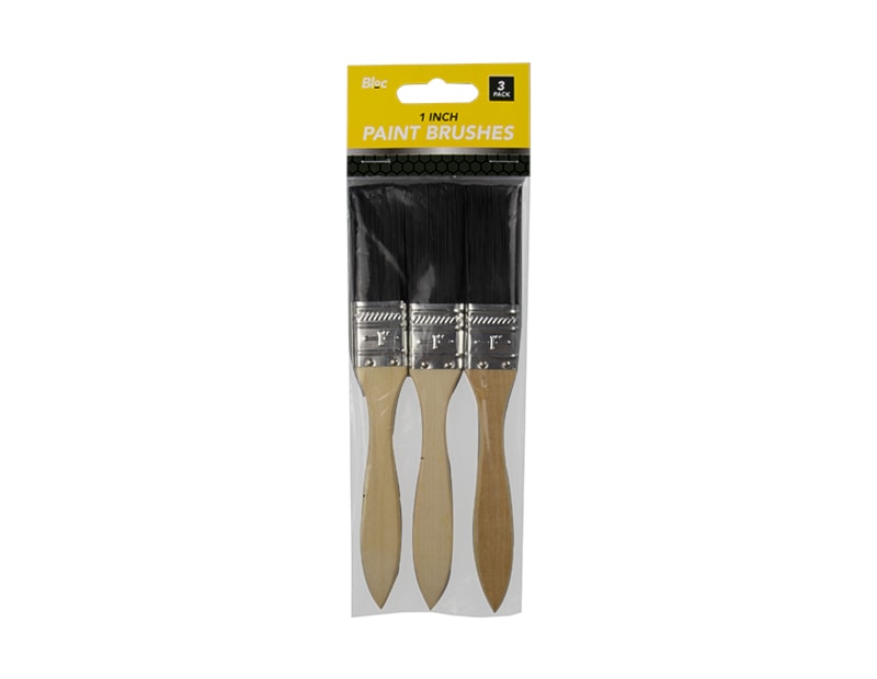 1" Paintbrush Set 3pk 1" Paintbrush Set 3pk