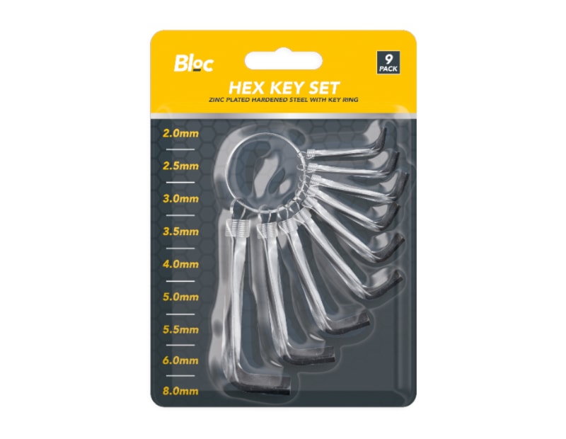 Wholesale Hex Key Set 9pk Wholesale Hex Key Set 9pk
