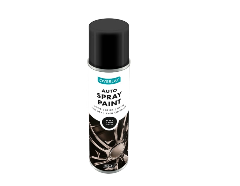 Wholesale Auto Spray paint satin black 250ml Wholesale Auto Spray paint satin black 250ml