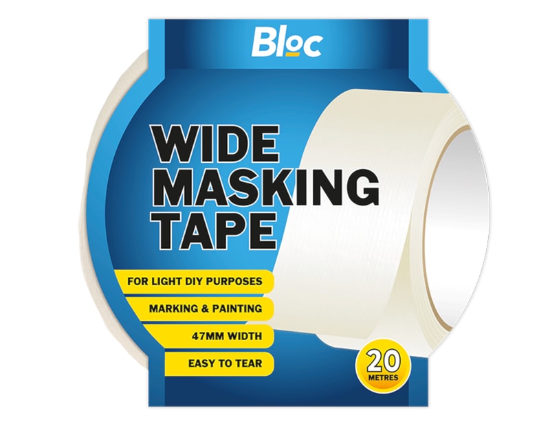 Wholesale Wide Masking Tape 20m Wholesale Wide Masking Tape 20m