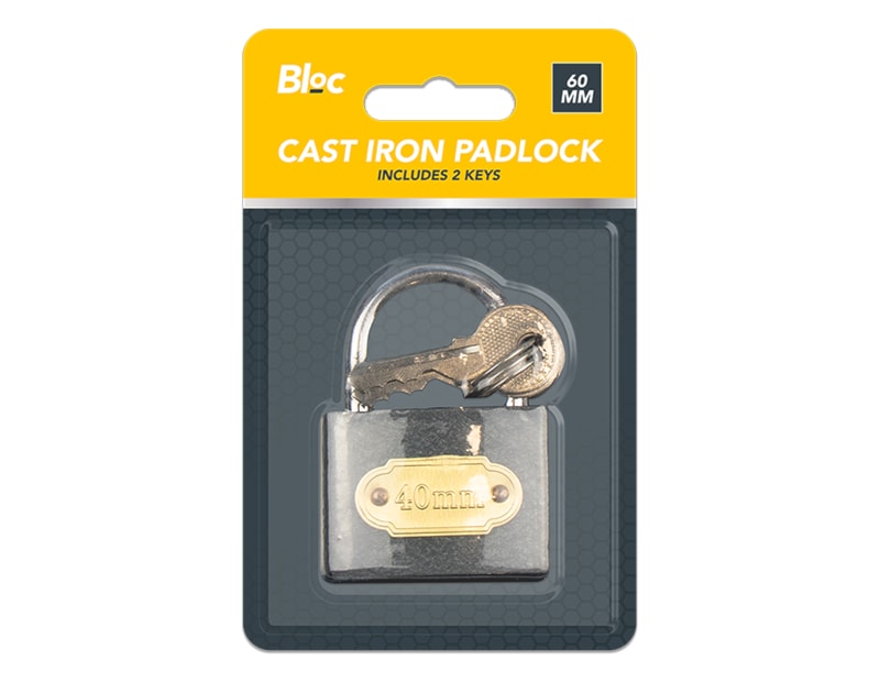 Cast Iron Padlock 60mm Cast Iron Padlock 60mm